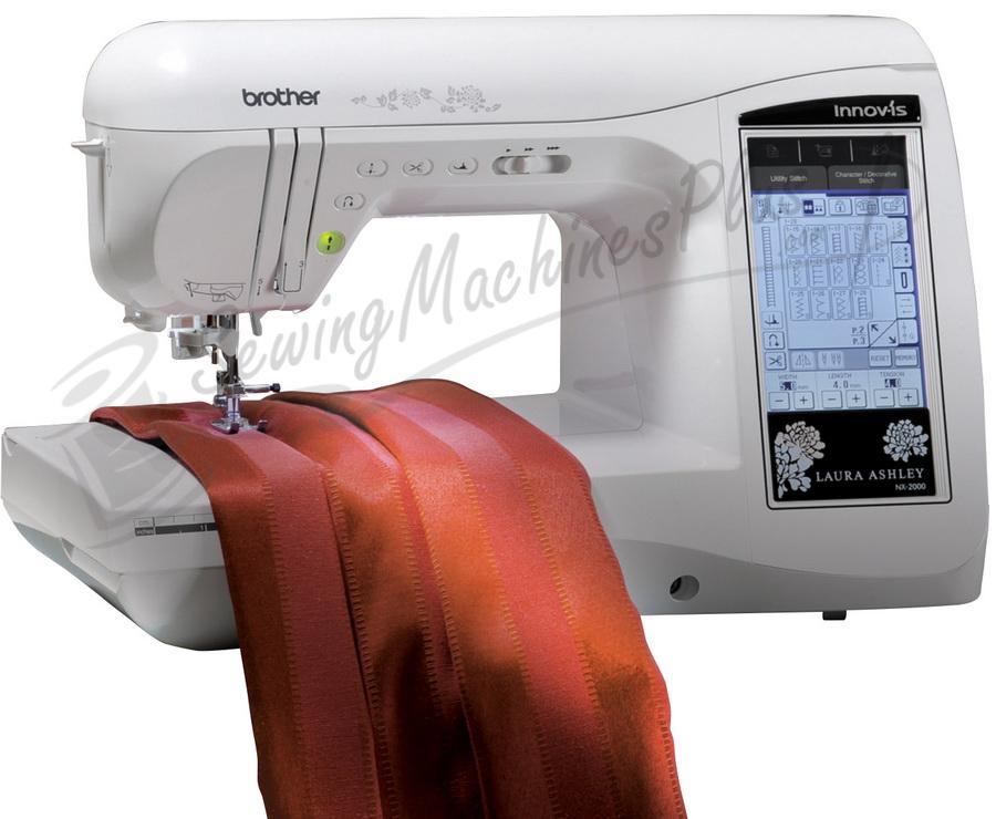 Brother Laura Ashley NX 2000 Computerized Quilting & Sewing Machine - Sewingmachinesplus.com
