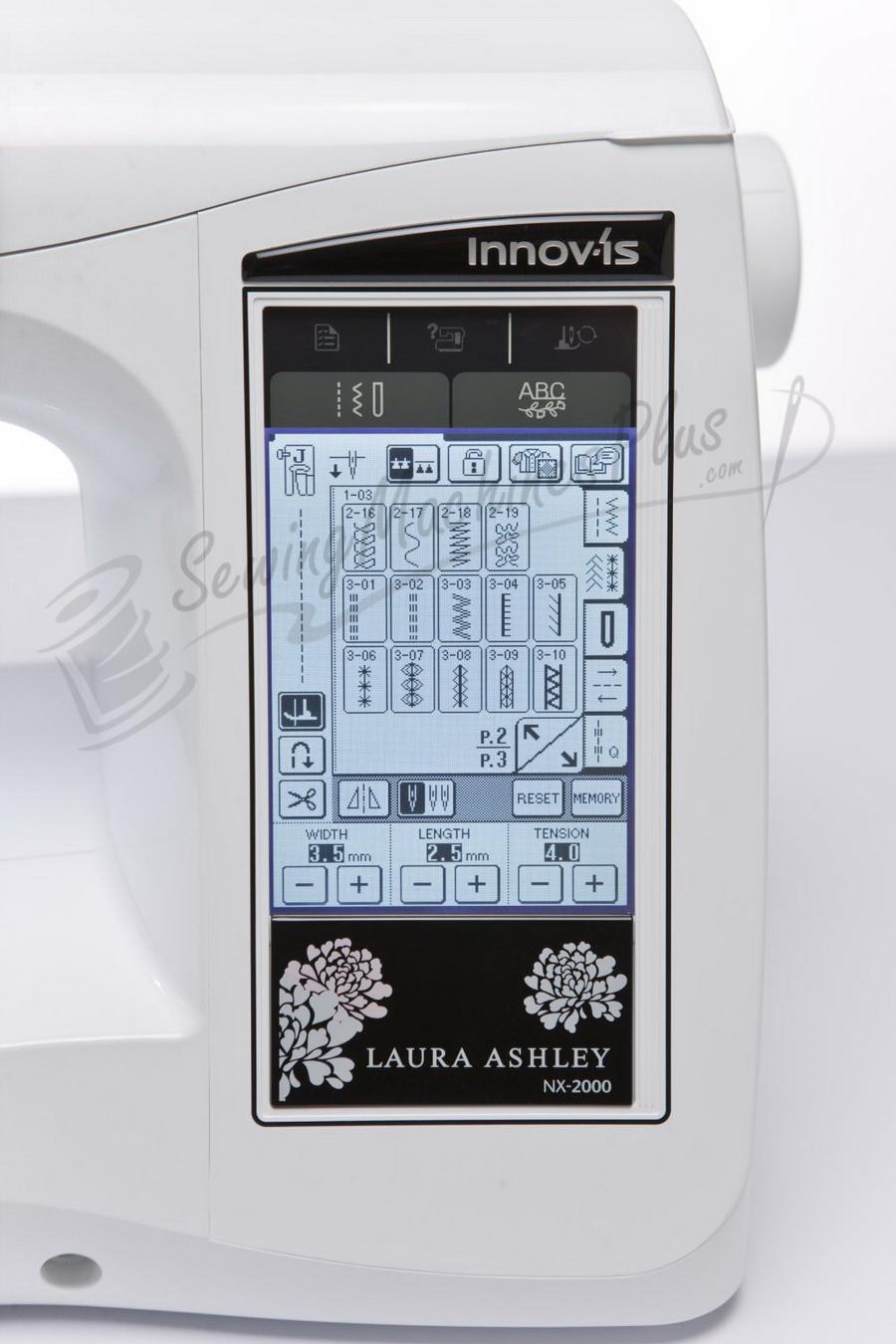 Brother Laura Ashley NX 2000 Computerized Quilting & Sewing Machine - Sewingmachinesplus.com