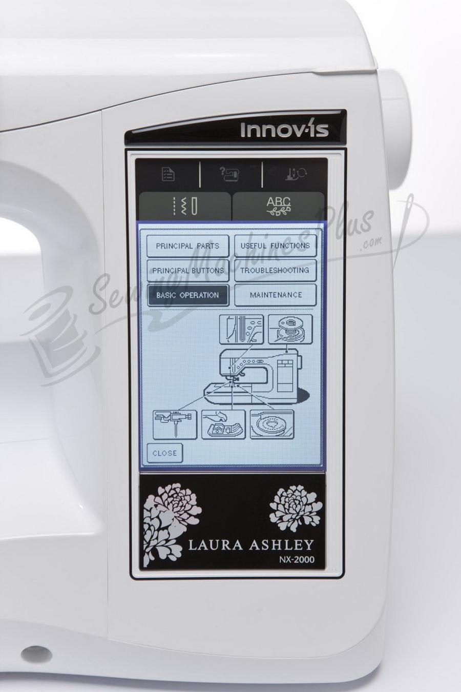 Brother Laura Ashley NX 2000 Computerized Quilting & Sewing Machine - Sewingmachinesplus.com