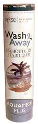 OESD AquaMesh Plus embroidery stabilizer bottle, wash-away, 10 in x 5 yd