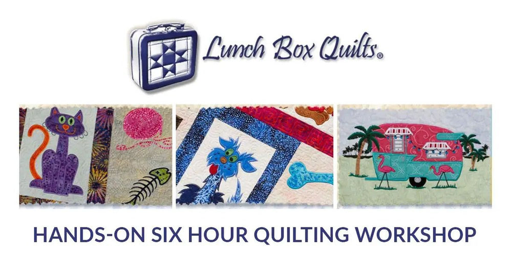 Lunch Box Quilts Hands - On Six Hour Workshop - Sewingmachinesplus.com