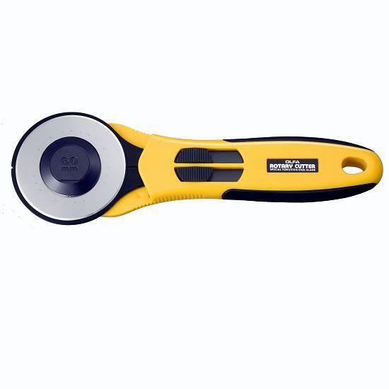 The OLFA 60mm Quick-Change Rotary Cutter