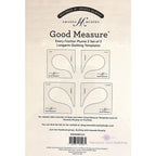 Good Measure Long Arm Every Feather Plume 2 Quilting Template Ruler 4 PC Set - Sewingmachinesplus.com