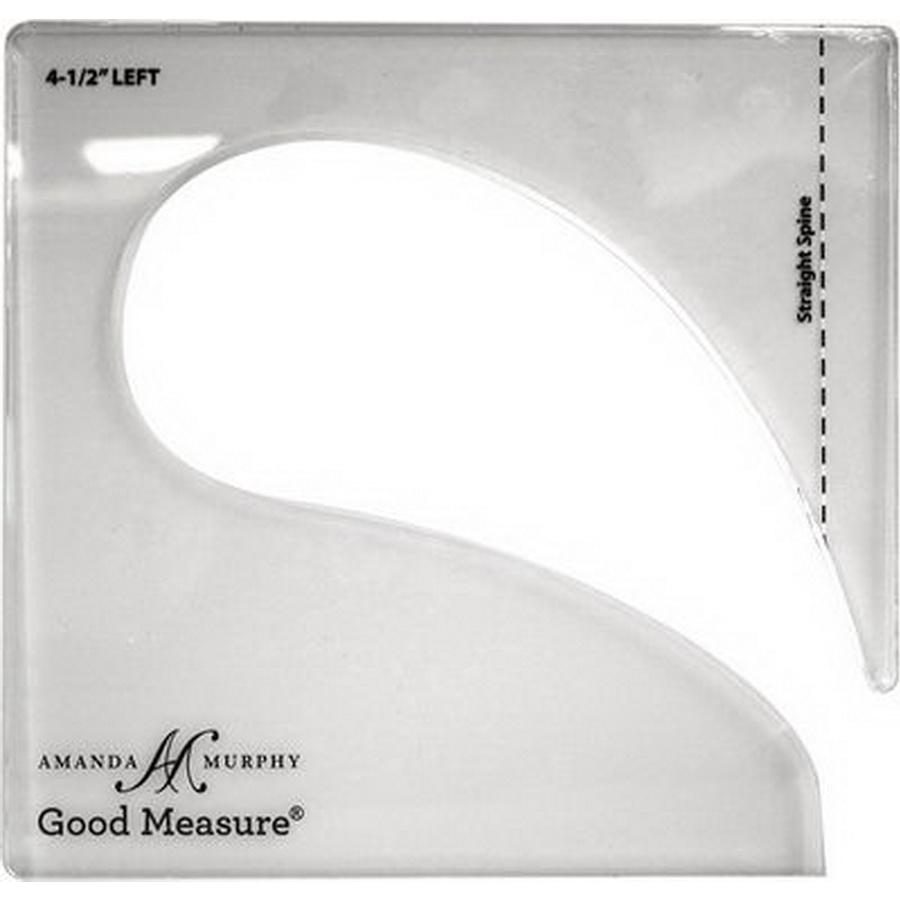 Good Measure Long Arm Every Plume 3 Quilting Template Ruler 4 PC Set - Sewingmachinesplus.com