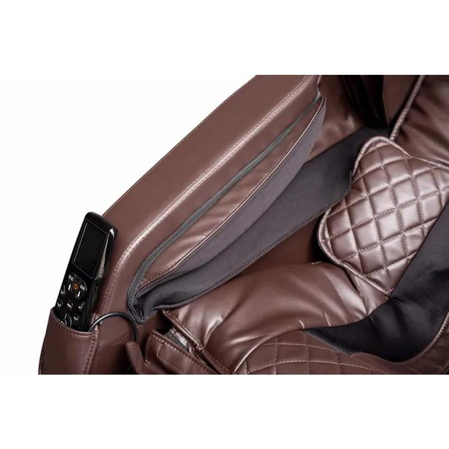 Original SUNHEAT Infrared Zero Gravity Massage Chair - Brown - Sewingmachinesplus.com