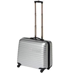 Omni-Glide Hard Sided Sewing Machine Trolley (Silver)
