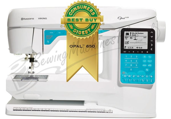 Husqvarna Viking Opal 650 Sewing Machine FREE $125.00 GIFT CARD
