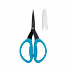 Karen Kay Buckley Perfect Scissors Blue 6in Medium Micro - Serrated Non - slip Blade - Sewingmachinesplus.com