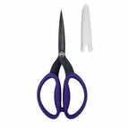 Karen Kay Buckley Perfect Scissors Purple 7 - 3/4in Large Micro - Serrated Non - Slip Blade - Sewingmachinesplus.com