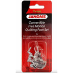 Janome Free Motion Quilting Foot Set (Non - AFL 9mm) 202146001 - Sewingmachinesplus.com