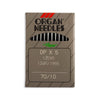 Organ Regular Point Industrial Machine Needles - Size 10 - DPx5, 135x5, 134R/1955 - 10/Pack