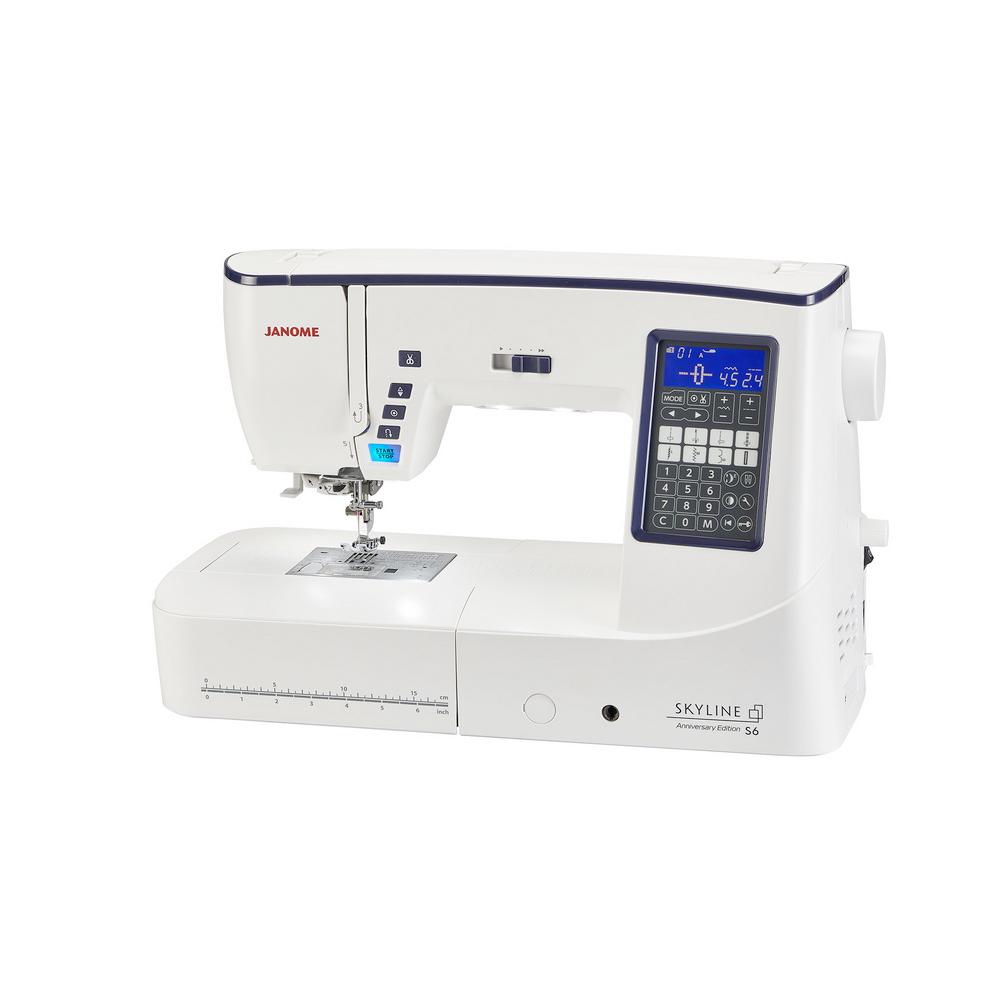 Janome Skyline S6 Anniversary Edition Sewing and Quilting Machine