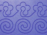 Grace Pattern Perfect Plastic - Popcorn Swirl Full Frame Set