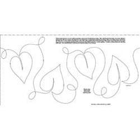 Leaves and Loops 26ft x 8in Pantograph (305)