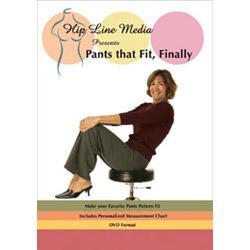 Pants That Fit, Finally - Instructional DVD by Hip Line Media - Sewingmachinesplus.com