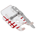 Viking Clear 1/4in. Piecing Foot w/ Guide 4129274 - 45 - Sewingmachinesplus.com