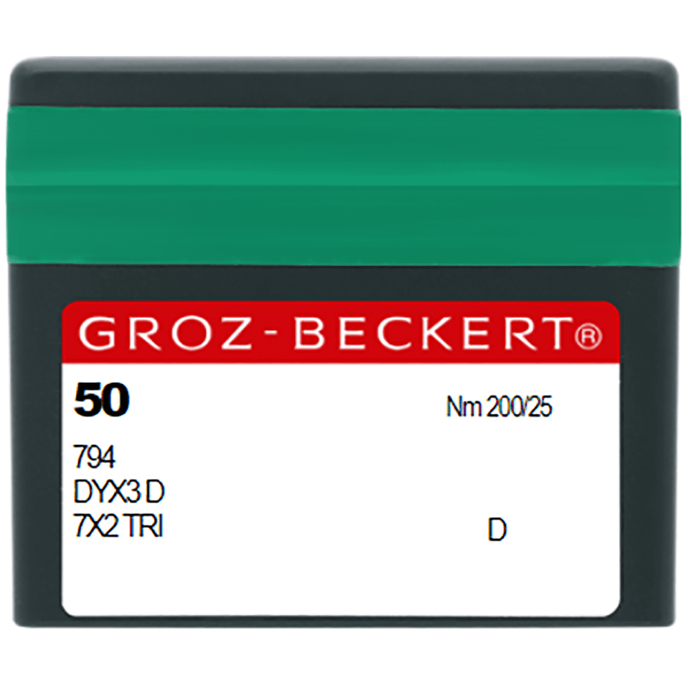 Groz - Beckert Needles 794D Size 200/25 - Sewingmachinesplus.com