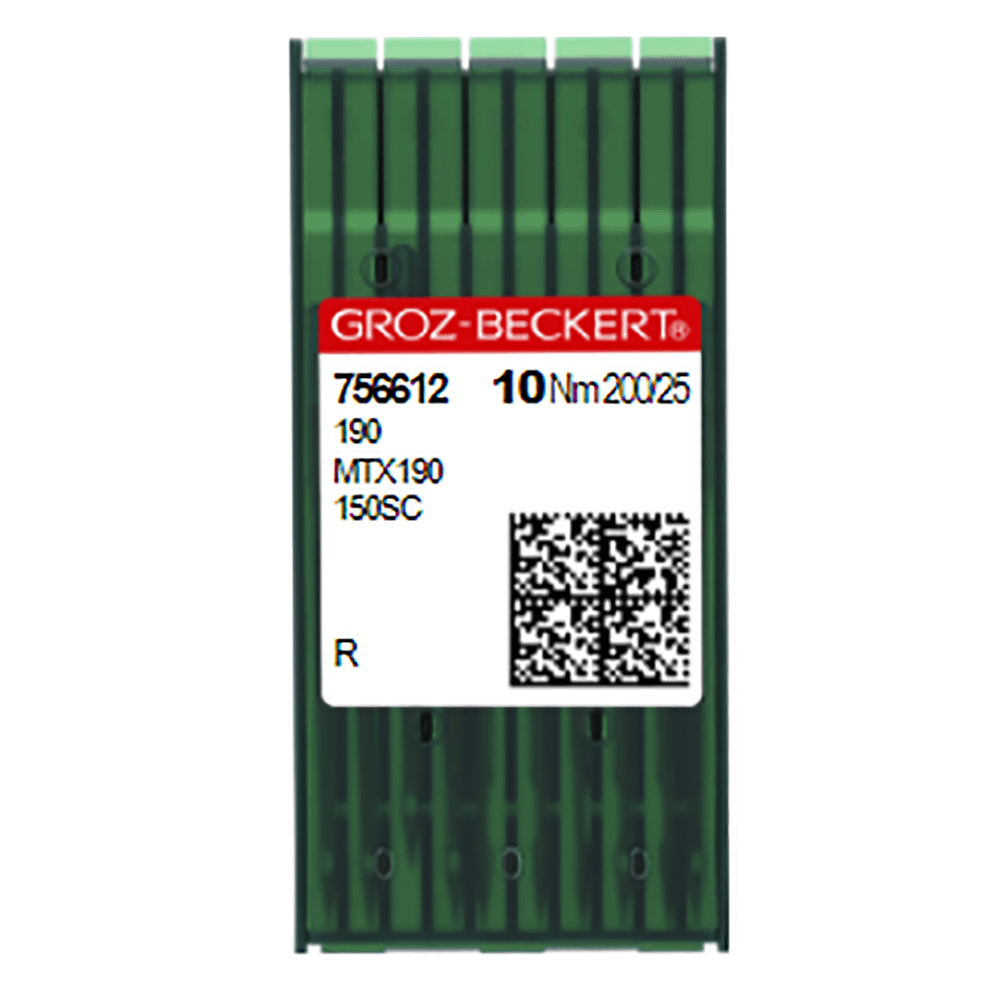 Groz - Beckert 190R MN 200/25 Needles 10pk - Sewingmachinesplus.com