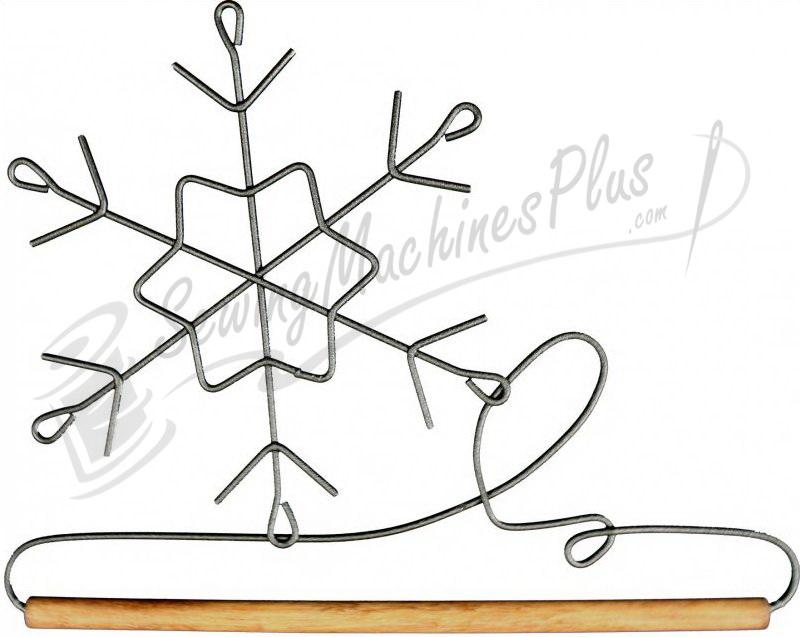 Patch Abilities Monthly Mini 6" Hangers #86547 Snowflake