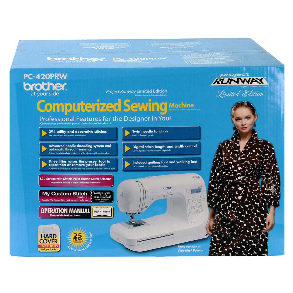 Refurbished Brother PC420- PRW Project Runway Computerized Sewing Machine