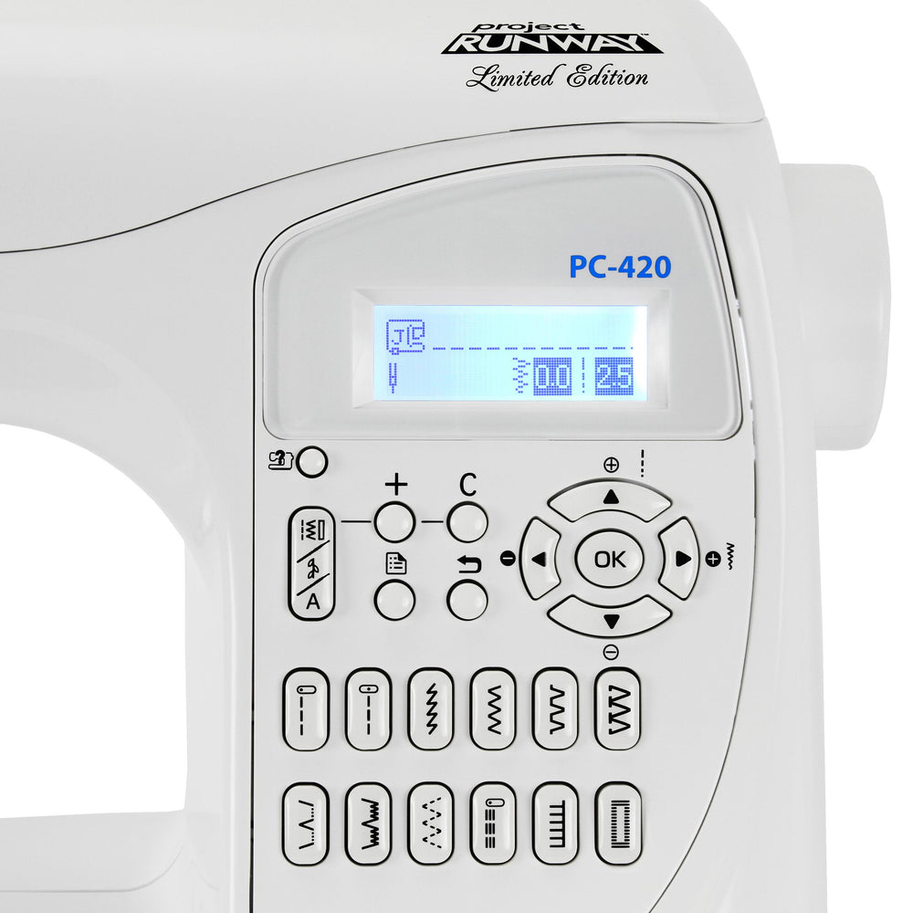 Refurbished Brother PC420- PRW Project Runway Computerized Sewing Machine