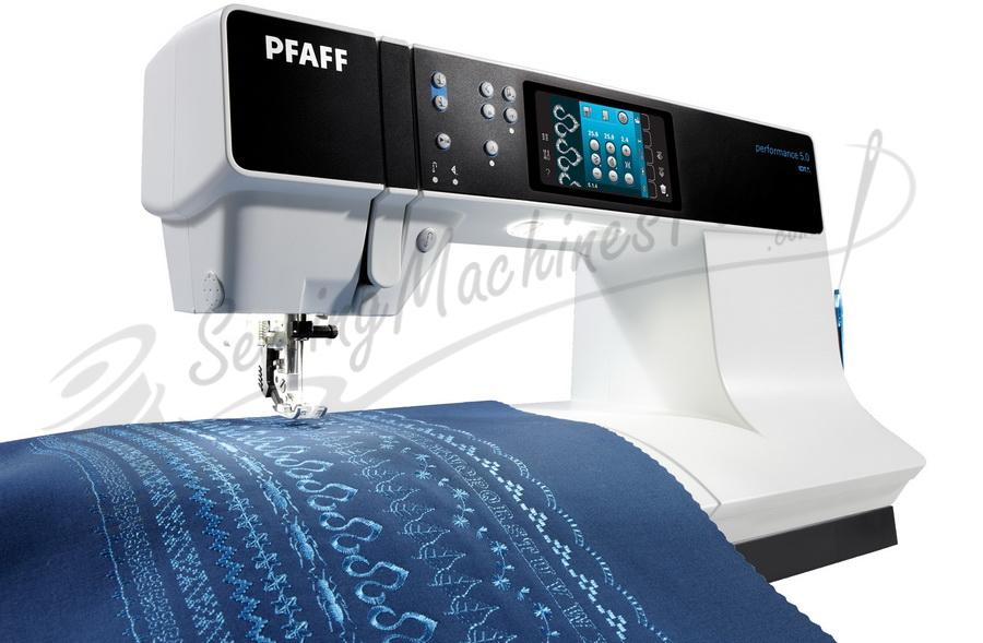 PFAFF Performance 5.0 Sewing Machine - Sewingmachinesplus.com