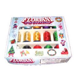 Floriani Christmas Thread Set