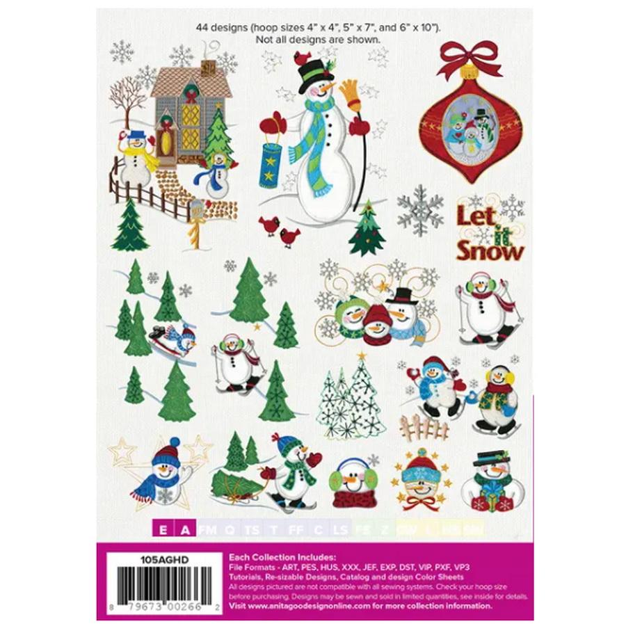 Anita Goodesign Snow Fun (44 Designs)