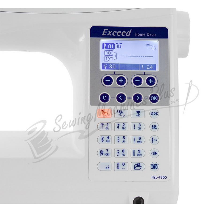 Juki HZL-F300 Exceed Series - Sewing Quilting Machine BONUS PACKAGE