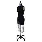 PGM-Pro 604 - Black Dressmaker Ladies Form with Hip, sizes 4-12
