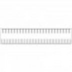Sizzix Bigz XL 25 inch Die Folded Fringe 1 1/2 inch; clear measuring ruler