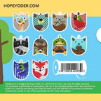 Potholder Critters Embroidery CD w/SVG - Designs by Hope Yoder