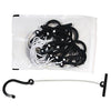 PGM Heavy Duty Plastic Pattern Hook: Holds 25lbs, 10pcs - 802D
