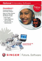 Singer SES1000 FS Sewing and Embroidery Machine w/ Software Package