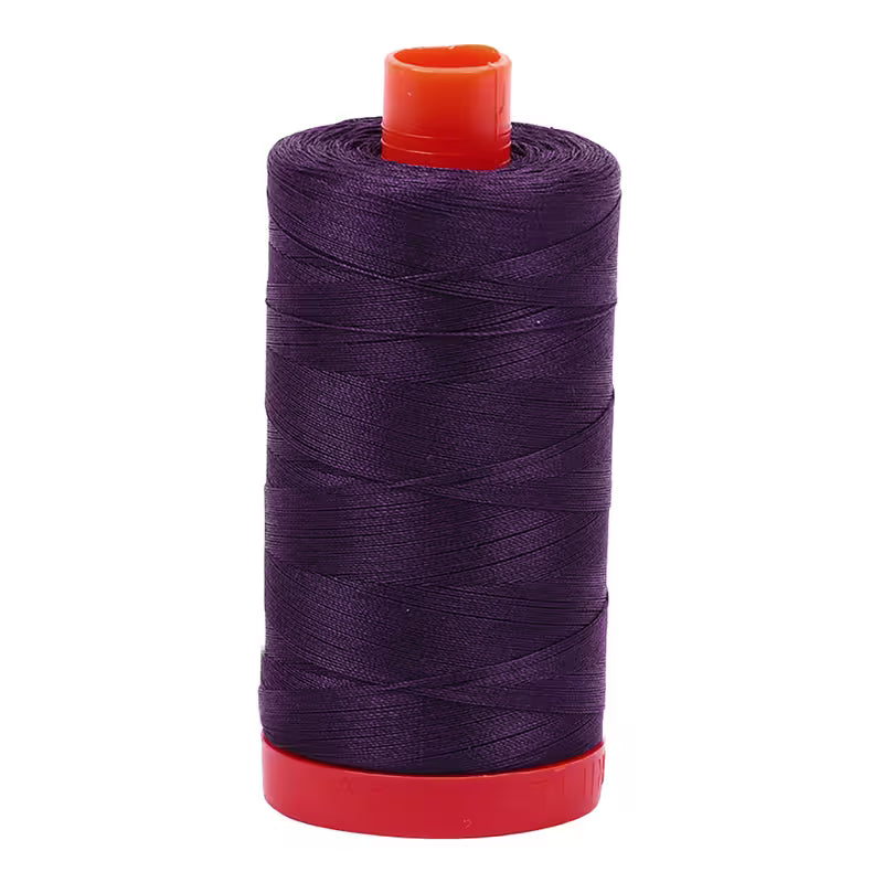 Aurifil Cotton Mako 50wt Dark Dusty Grape 1300M ( 2581)