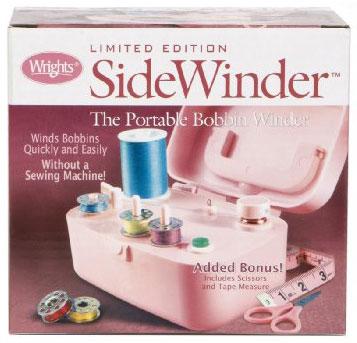 Wrights SideWinder - Portable Bobbin Winder (Pink)