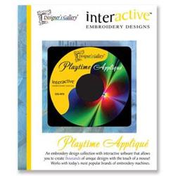 Interactives Playtime Applique Designers Gallery Embroidery EDG-INT6