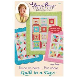 Quilt In A Day Twice as Nice Plus More Pattern Book QD1261