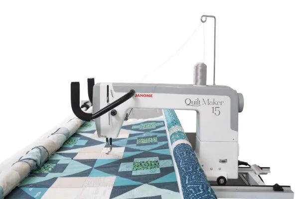Janome Quilt Maker 15 w/ 8 ft Proframe 8