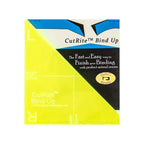 CutRite Bind Up Template ruler for quilting in bright yellow packaging with Quilter's Paradise logo