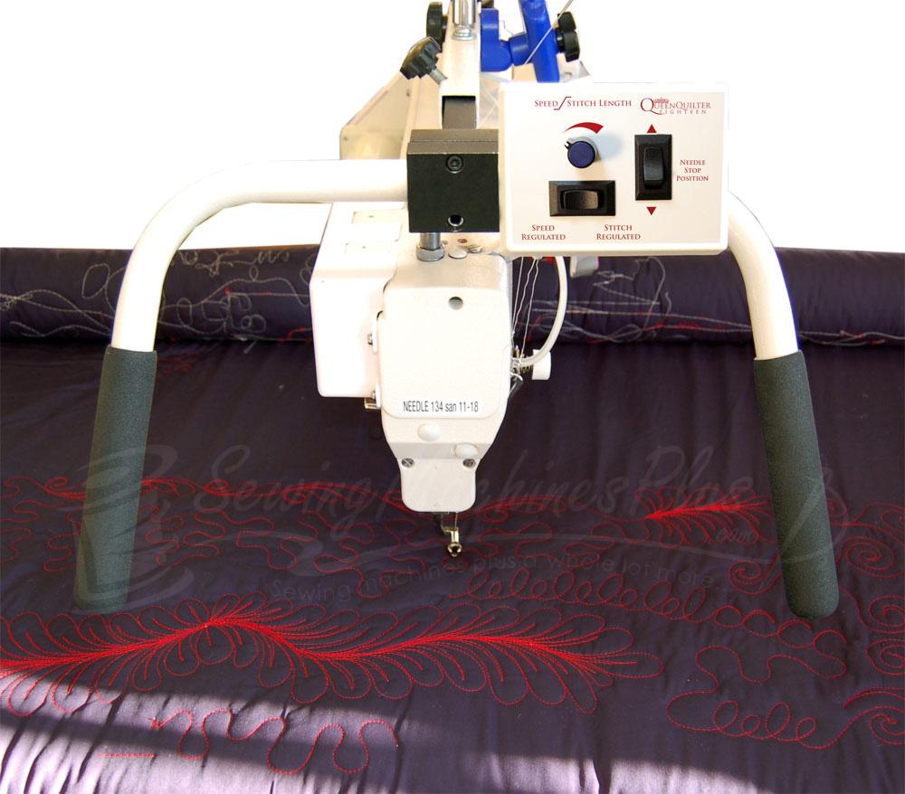 Queen Quilter 18 Long Arm Quilting Machine (Head Only) w/ Stitch Regulator. Check Out Our Top of the Line 18 inch Long Arm!