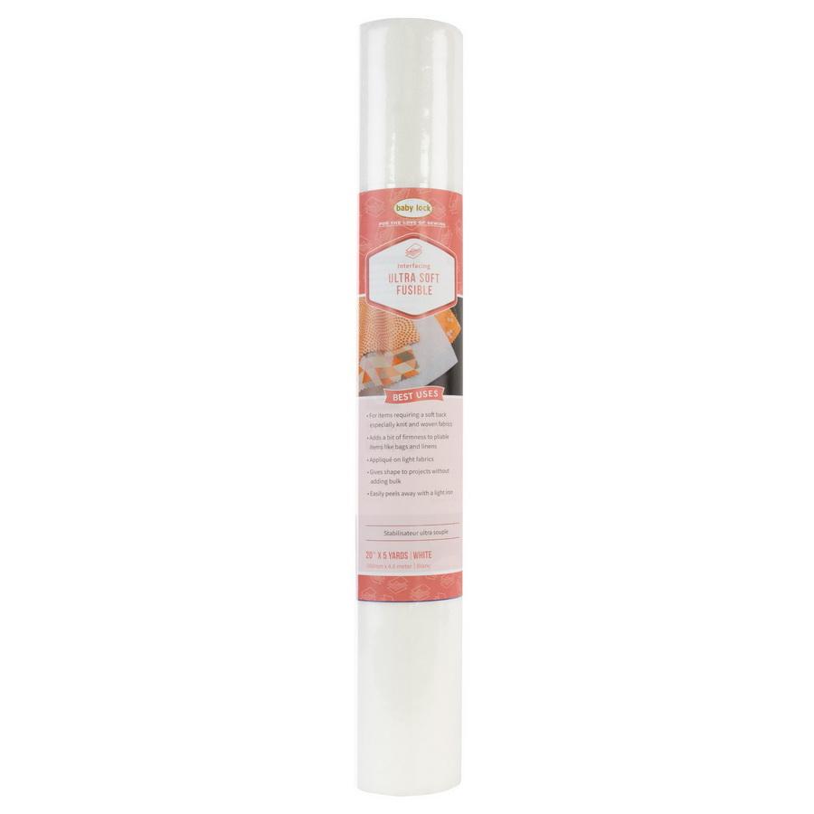 Baby Lock Ultra Soft Fusible  Stabilizer 20 Inches x 5 YD