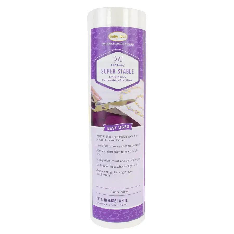 Baby Lock Super Stable Cut Away 3.0 Oz Stabilizer - Sewingmachinesplus.com