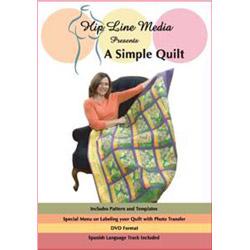 A Simple Quilt - Instructional DVD by Hip Line Media