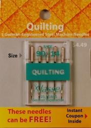 Klasse Quilting Needles Size 90/14 - Buy 2 Get 1 FREE