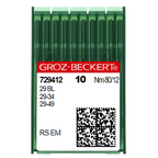 Groz - Beckert Needles 29 BL/29 - 49/29 - 34 (Nm)80/12 (729412) - Sewingmachinesplus.com