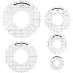 Good Measure Every Circle Quilting Template Ruler 5 PC Set - Sewingmachinesplus.com