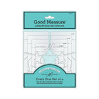 Good Measure Long Arm Every Star Quilting Template Ruler 4 PC Set - Sewingmachinesplus.com
