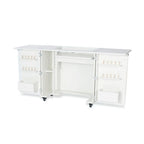 Kangaroo Sewing Furniture Bandicoot 2 Cabinet White Ash b8211 Studio Set With Kiwi Storage Cabinet - Sewingmachinesplus.com