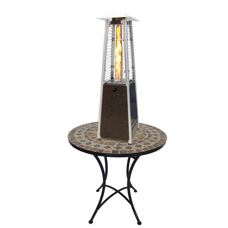 Sunheat Contemporary Square Design Tabletop Patio Heater (Golden Hammer or Stainless Steel Options Available)